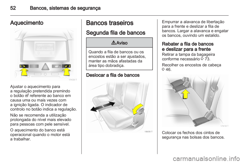 OPEL ZAFIRA 2012  Manual de Instruções (in Portugues) 