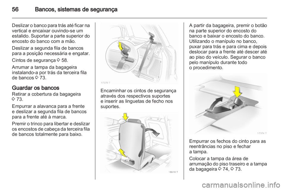 OPEL ZAFIRA 2012  Manual de Instruções (in Portugues) 