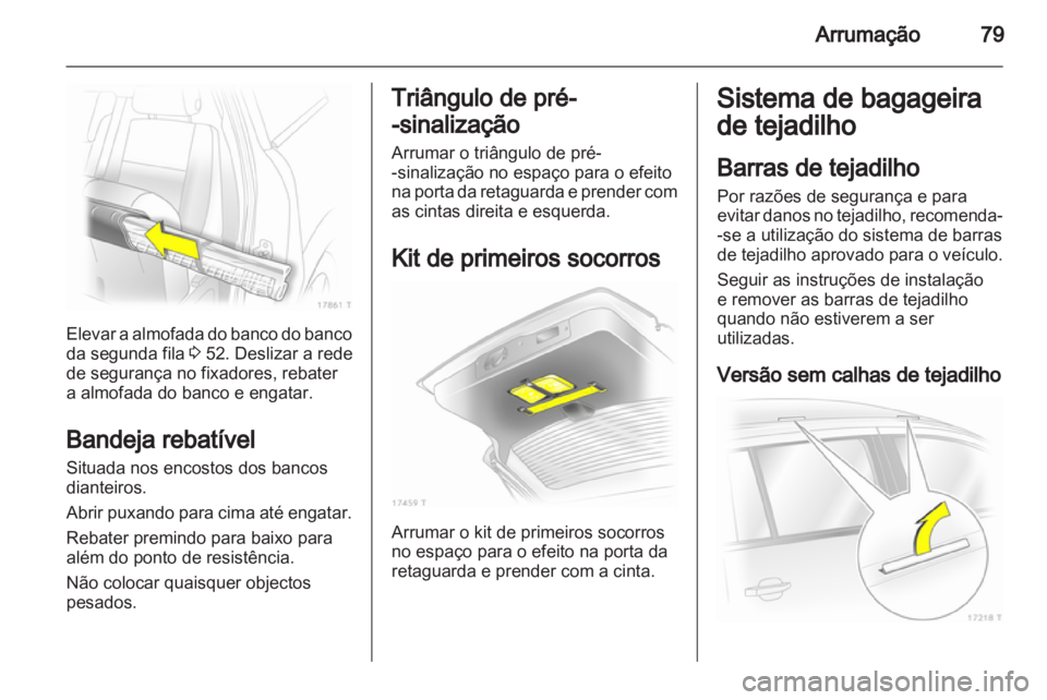 OPEL ZAFIRA 2012  Manual de Instruções (in Portugues) 