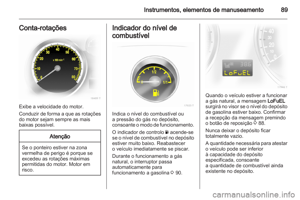 OPEL ZAFIRA 2012  Manual de Instruções (in Portugues) 