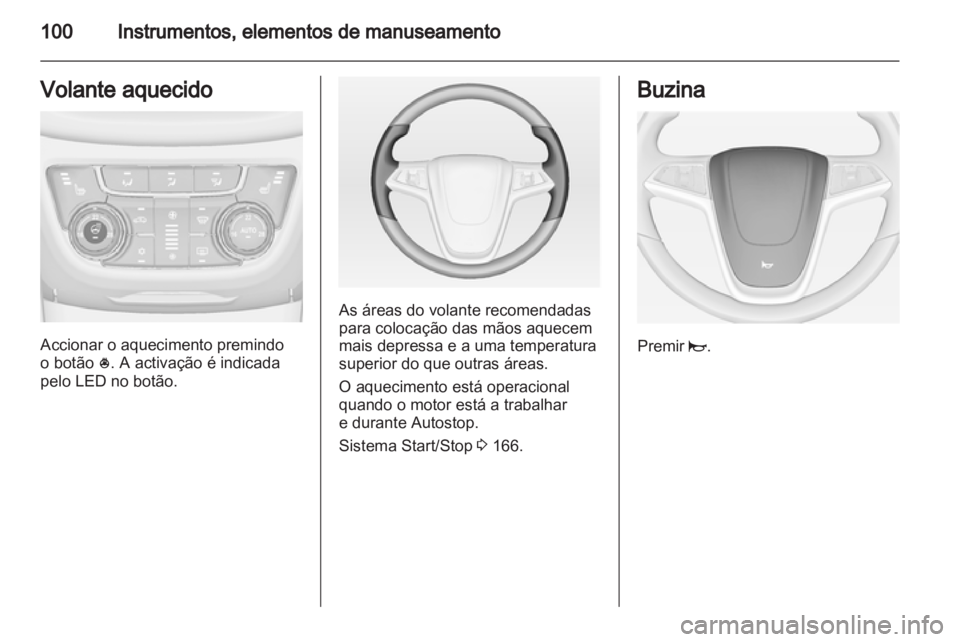 OPEL ZAFIRA TOURER 2012  Manual de Instruções (in Portugues) 