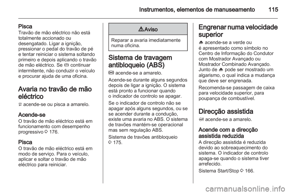 OPEL ZAFIRA TOURER 2012  Manual de Instruções (in Portugues) 
