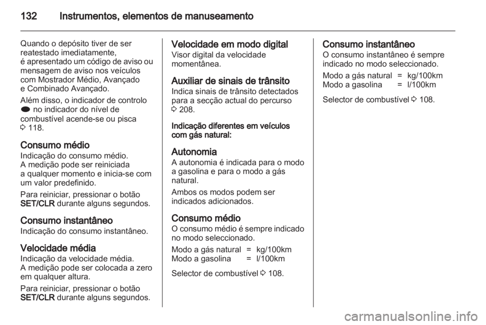 OPEL ZAFIRA TOURER 2012  Manual de Instruções (in Portugues) 