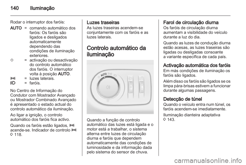 OPEL ZAFIRA TOURER 2012  Manual de Instruções (in Portugues) 