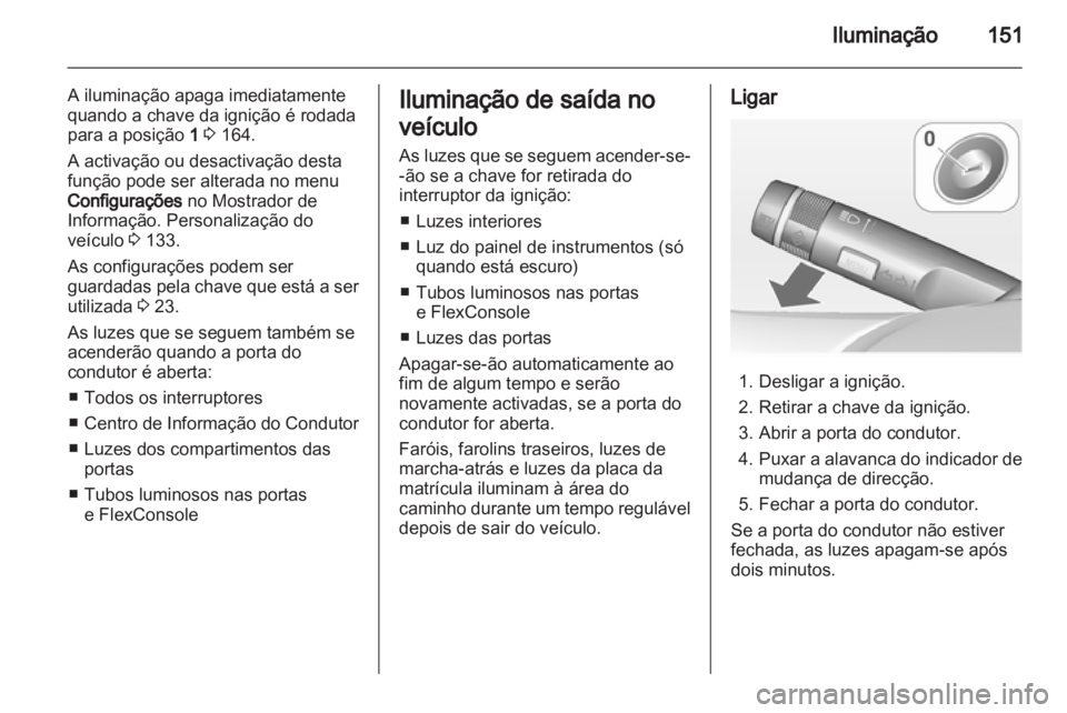 OPEL ZAFIRA TOURER 2012  Manual de Instruções (in Portugues) 