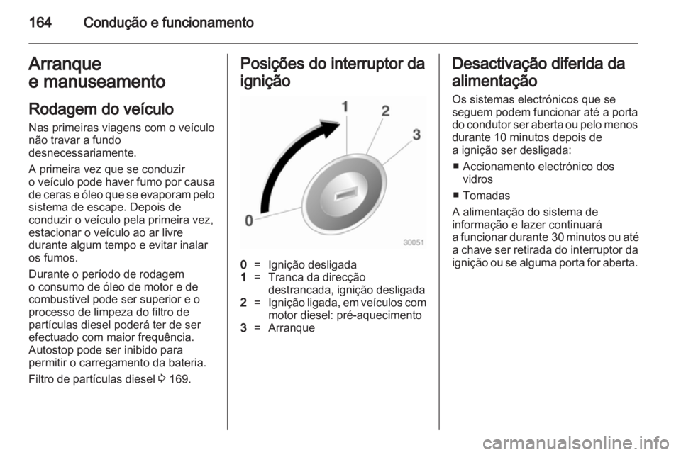 OPEL ZAFIRA TOURER 2012  Manual de Instruções (in Portugues) 