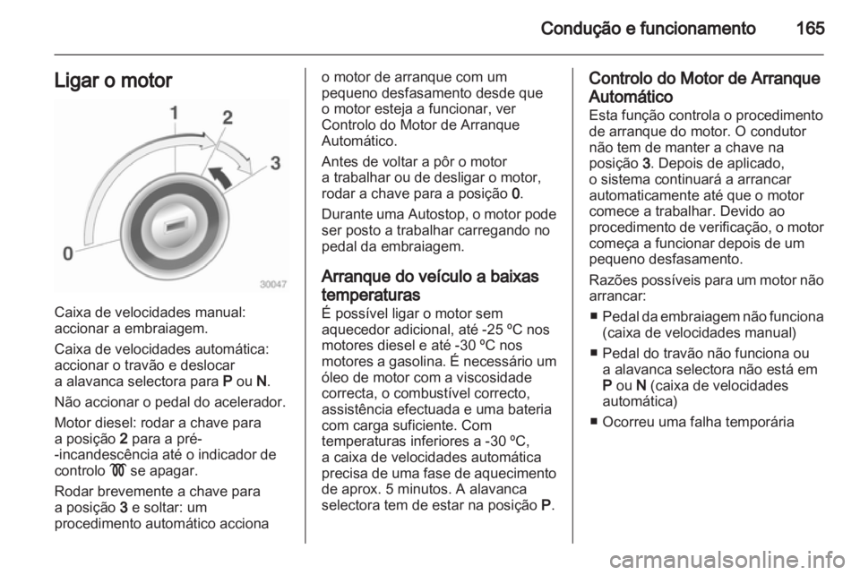 OPEL ZAFIRA TOURER 2012  Manual de Instruções (in Portugues) 