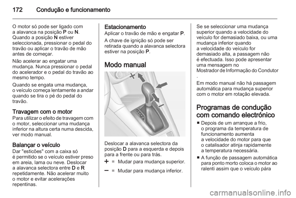 OPEL ZAFIRA TOURER 2012  Manual de Instruções (in Portugues) 