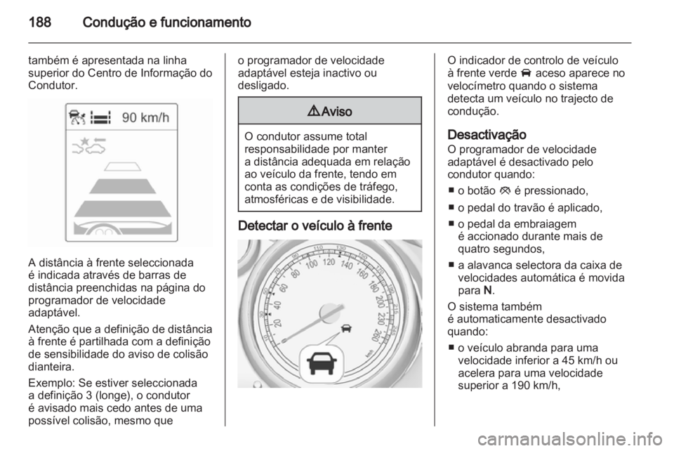 OPEL ZAFIRA TOURER 2012  Manual de Instruções (in Portugues) 