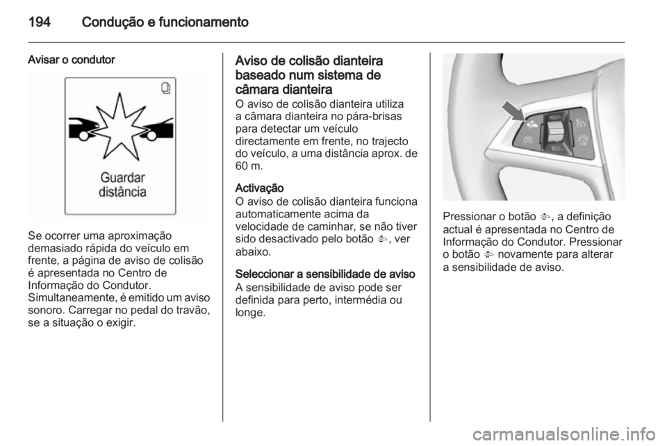 OPEL ZAFIRA TOURER 2012  Manual de Instruções (in Portugues) 