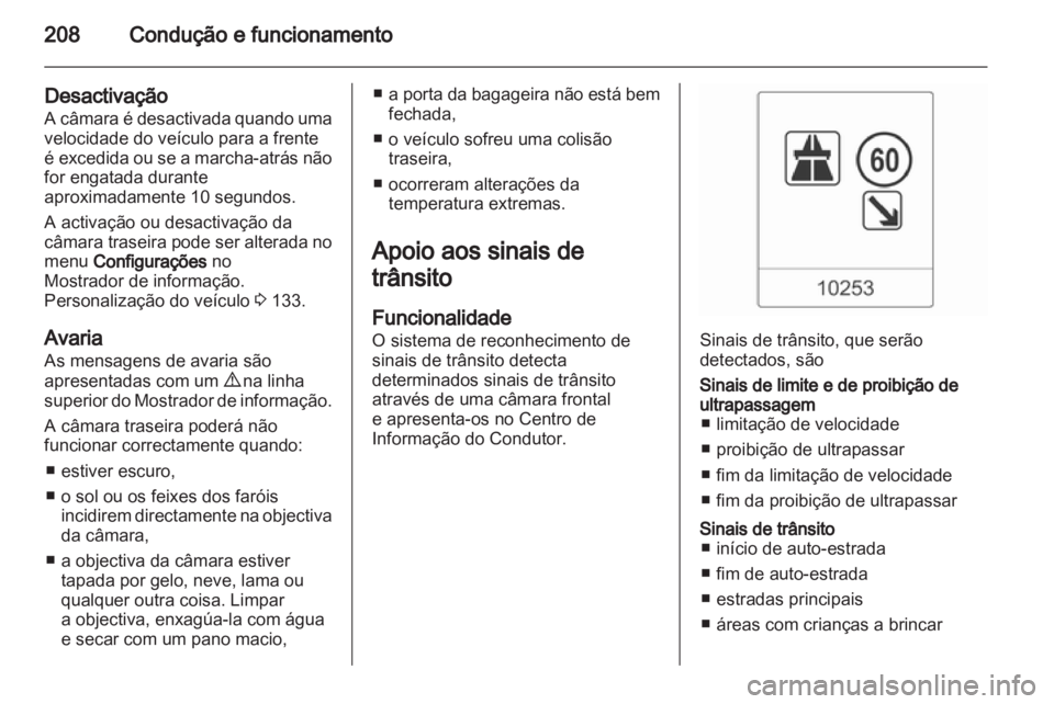 OPEL ZAFIRA TOURER 2012  Manual de Instruções (in Portugues) 