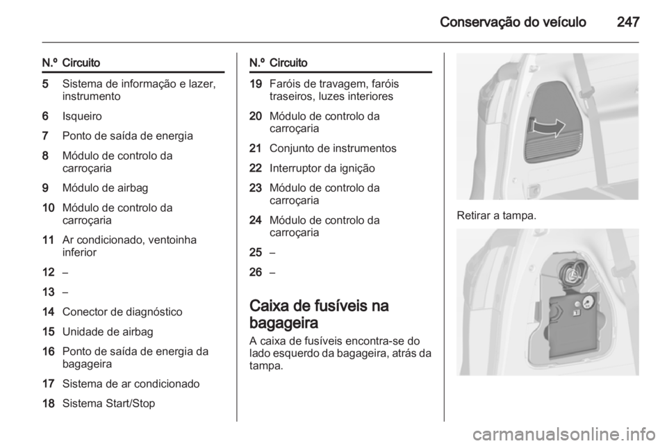 OPEL ZAFIRA TOURER 2012  Manual de Instruções (in Portugues) 