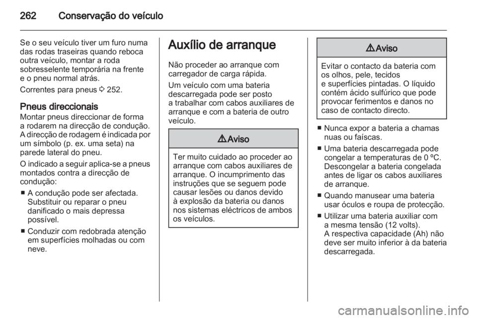 OPEL ZAFIRA TOURER 2012  Manual de Instruções (in Portugues) 
