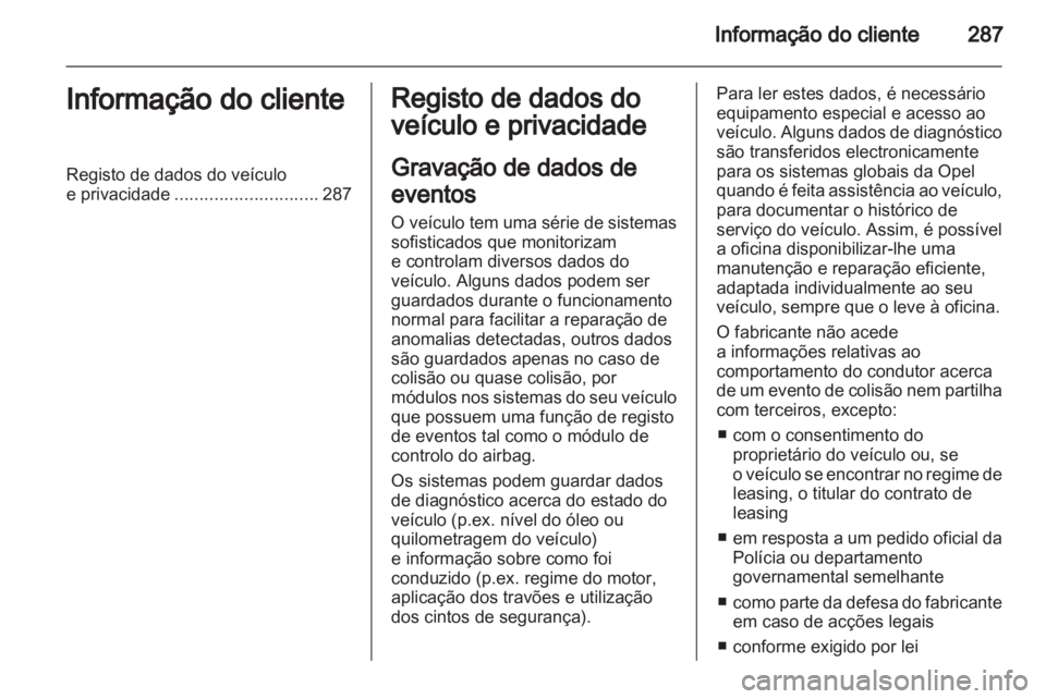 OPEL ZAFIRA TOURER 2012  Manual de Instruções (in Portugues) 