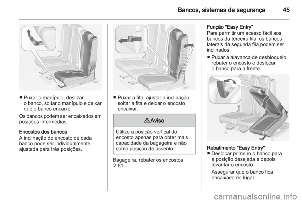 OPEL ZAFIRA TOURER 2012  Manual de Instruções (in Portugues) 
