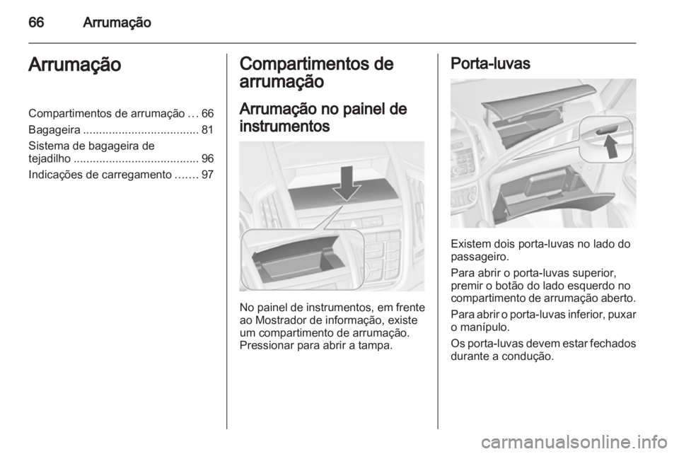 OPEL ZAFIRA TOURER 2012  Manual de Instruções (in Portugues) 