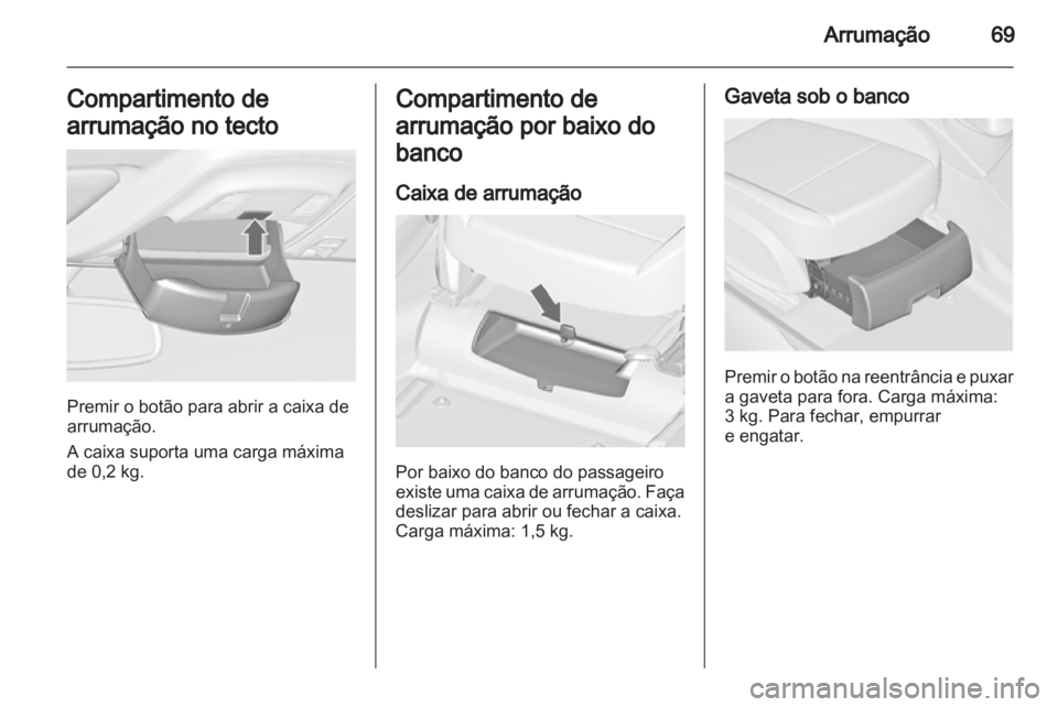 OPEL ZAFIRA TOURER 2012  Manual de Instruções (in Portugues) 