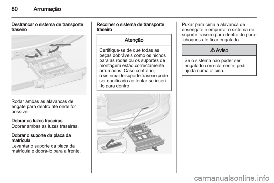OPEL ZAFIRA TOURER 2012  Manual de Instruções (in Portugues) 