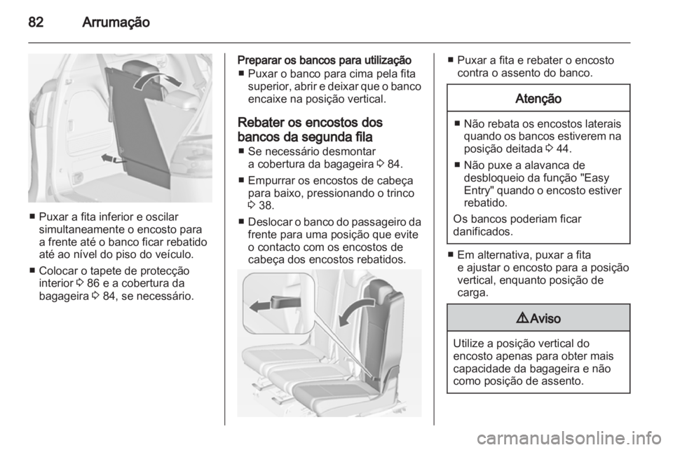 OPEL ZAFIRA TOURER 2012  Manual de Instruções (in Portugues) 