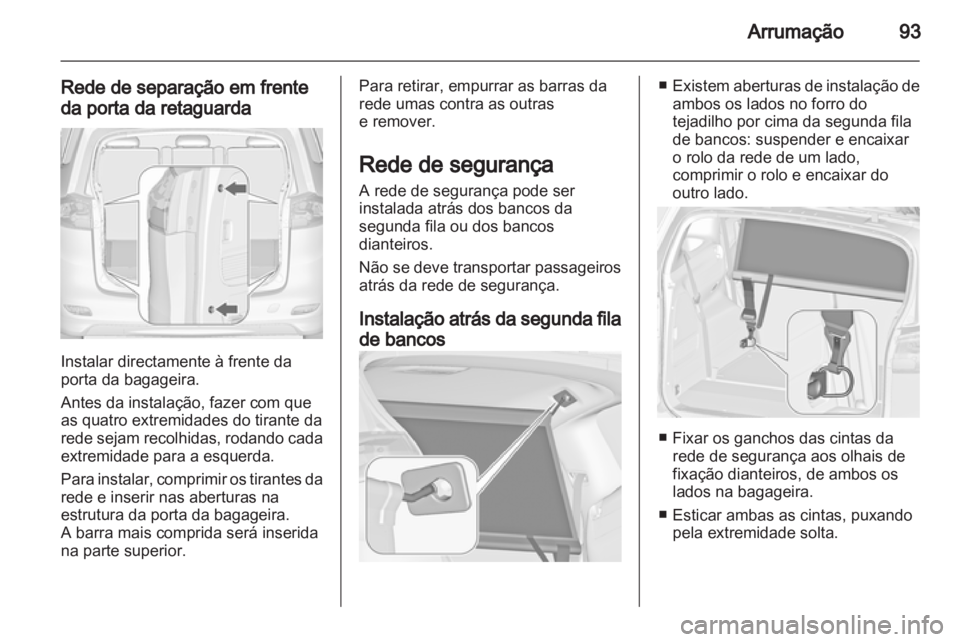 OPEL ZAFIRA TOURER 2012  Manual de Instruções (in Portugues) 