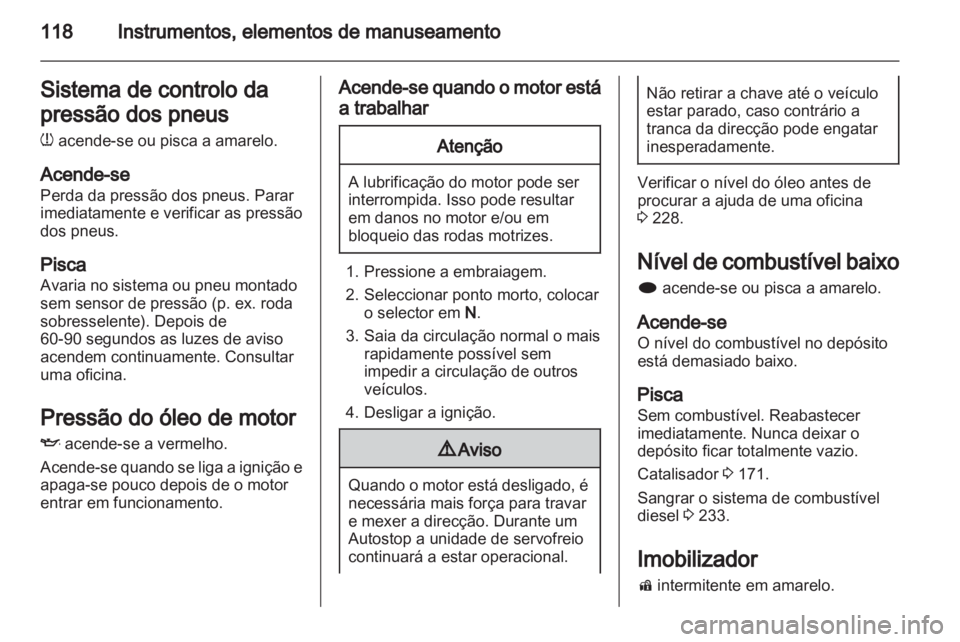 OPEL ZAFIRA TOURER 2012.5  Manual de Instruções (in Portugues) 