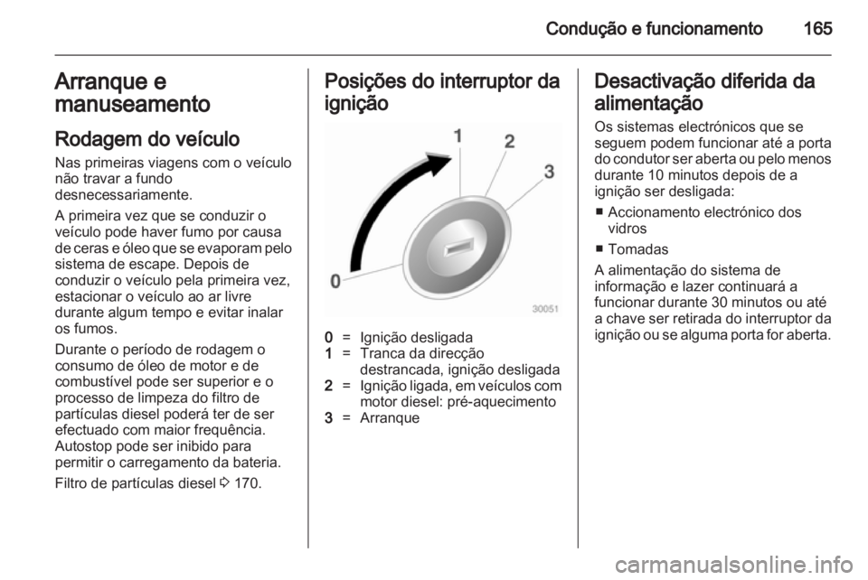 OPEL ZAFIRA TOURER 2012.5  Manual de Instruções (in Portugues) 