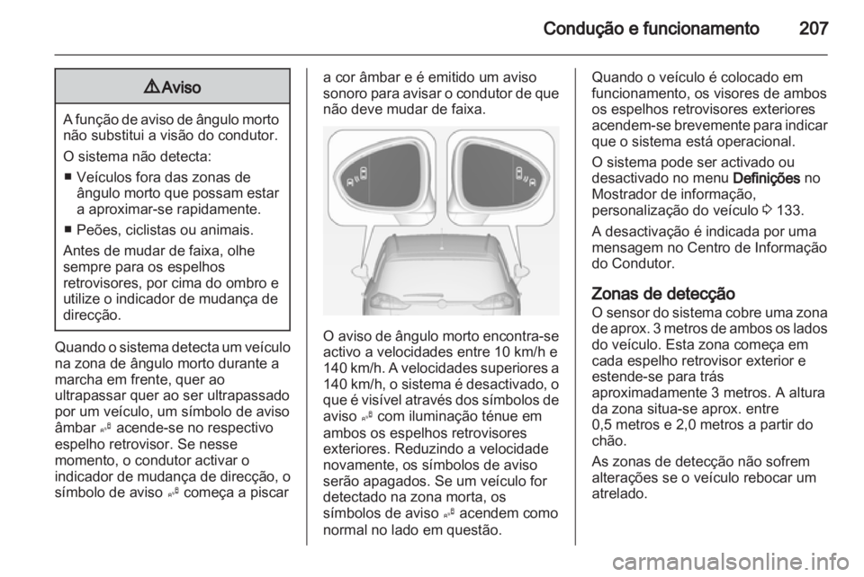 OPEL ZAFIRA TOURER 2012.5  Manual de Instruções (in Portugues) 
