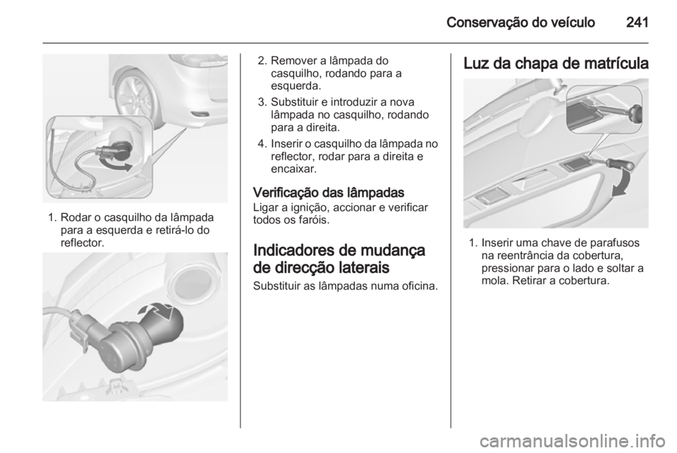OPEL ZAFIRA TOURER 2012.5  Manual de Instruções (in Portugues) 