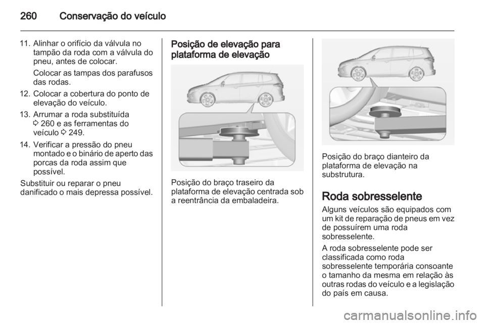 OPEL ZAFIRA TOURER 2012.5  Manual de Instruções (in Portugues) 