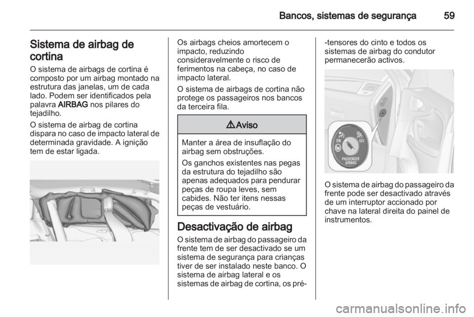 OPEL ZAFIRA TOURER 2012.5  Manual de Instruções (in Portugues) 