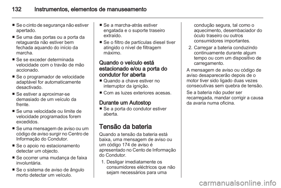 OPEL ZAFIRA TOURER 2013  Manual de Instruções (in Portugues) 