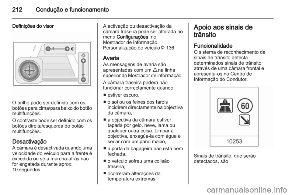 OPEL ZAFIRA TOURER 2013  Manual de Instruções (in Portugues) 