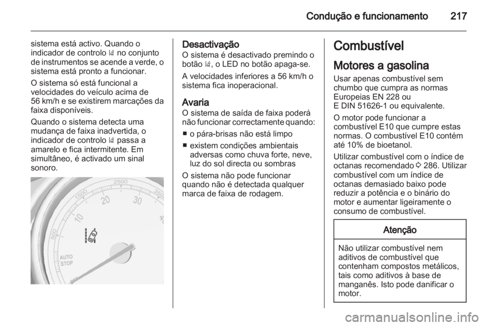 OPEL ZAFIRA TOURER 2013  Manual de Instruções (in Portugues) 