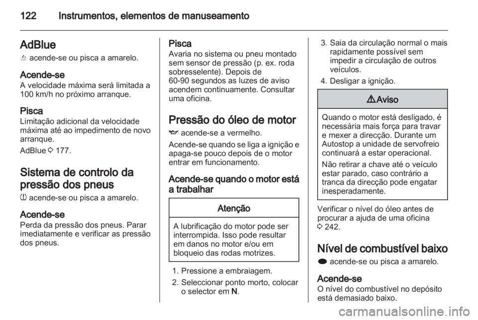 OPEL ZAFIRA TOURER 2013.5  Manual de Instruções (in Portugues) 