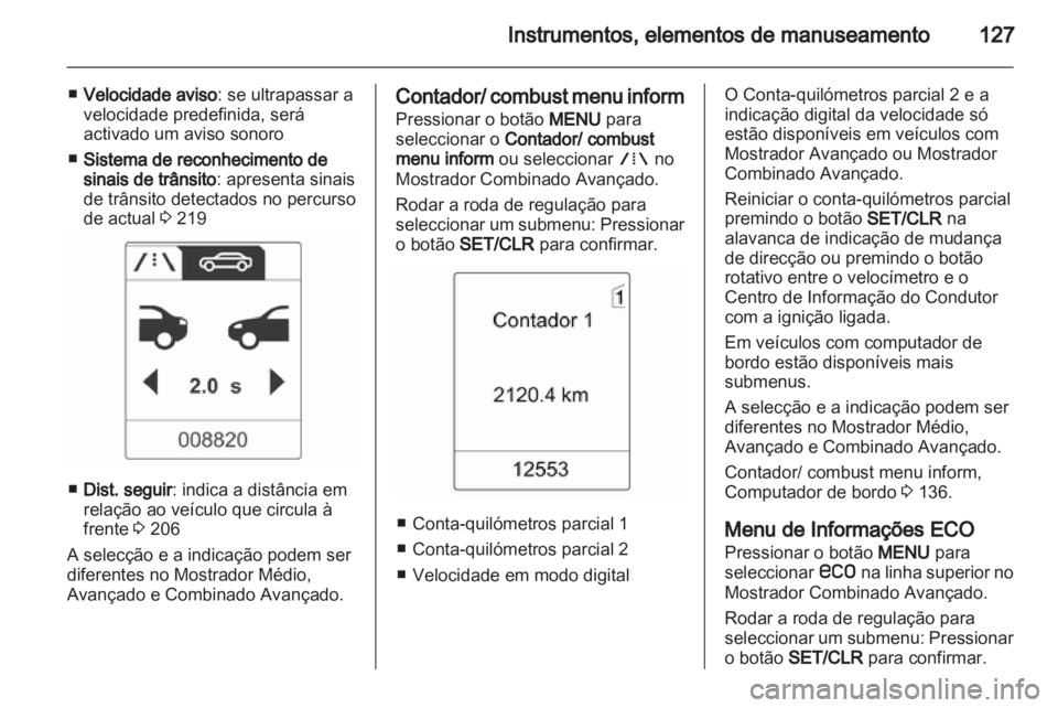 OPEL ZAFIRA TOURER 2013.5  Manual de Instruções (in Portugues) 