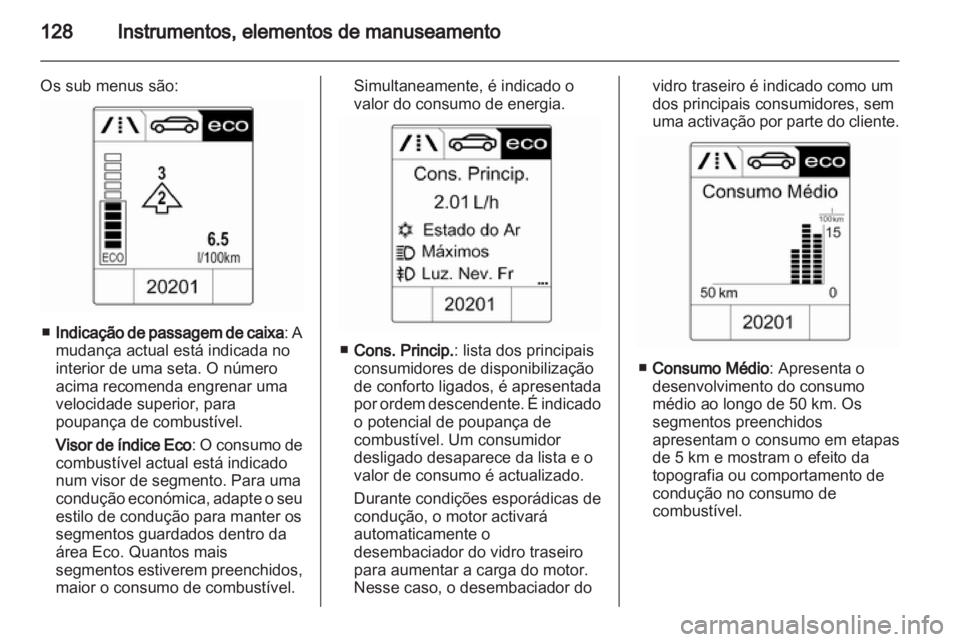 OPEL ZAFIRA TOURER 2013.5  Manual de Instruções (in Portugues) 