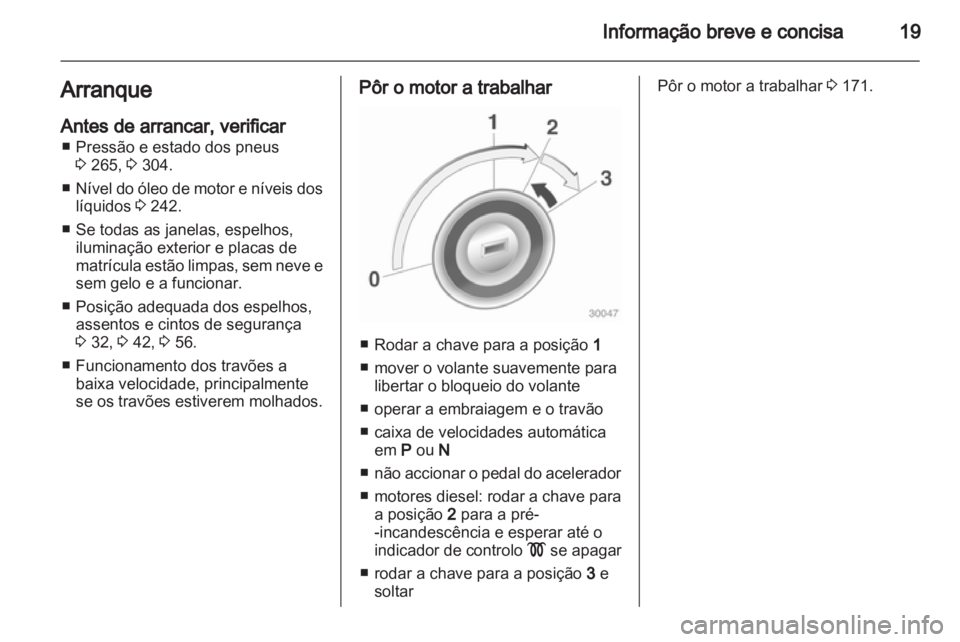 OPEL ZAFIRA TOURER 2013.5  Manual de Instruções (in Portugues) 