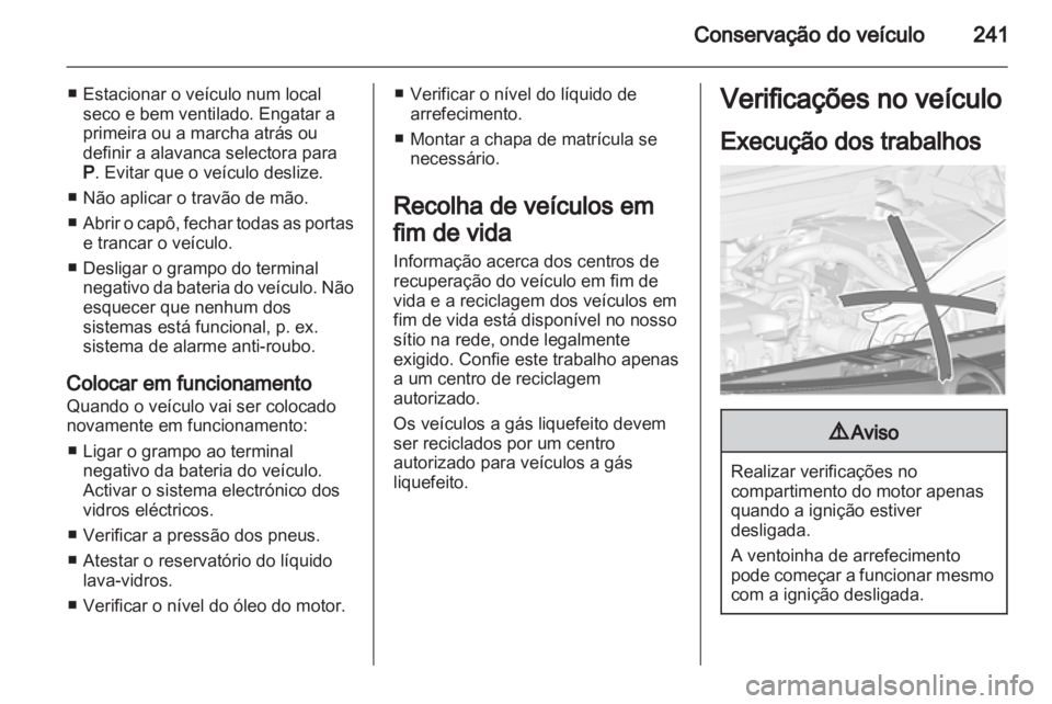 OPEL ZAFIRA TOURER 2013.5  Manual de Instruções (in Portugues) 