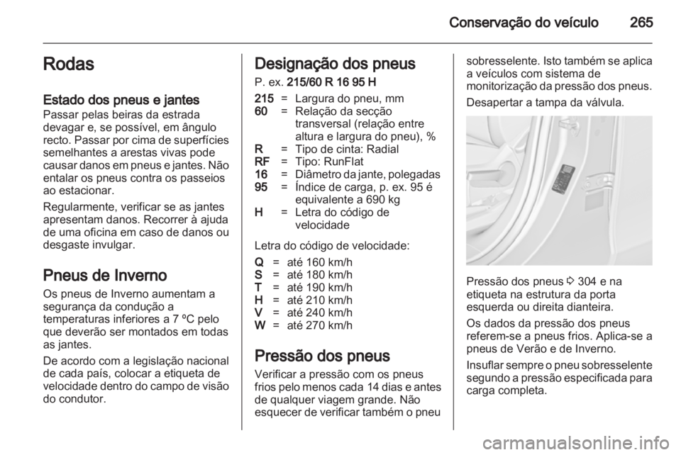 OPEL ZAFIRA TOURER 2013.5  Manual de Instruções (in Portugues) 