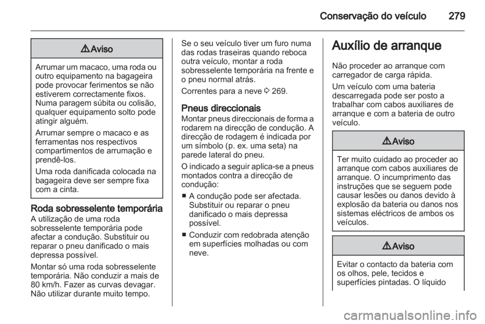 OPEL ZAFIRA TOURER 2013.5  Manual de Instruções (in Portugues) 
