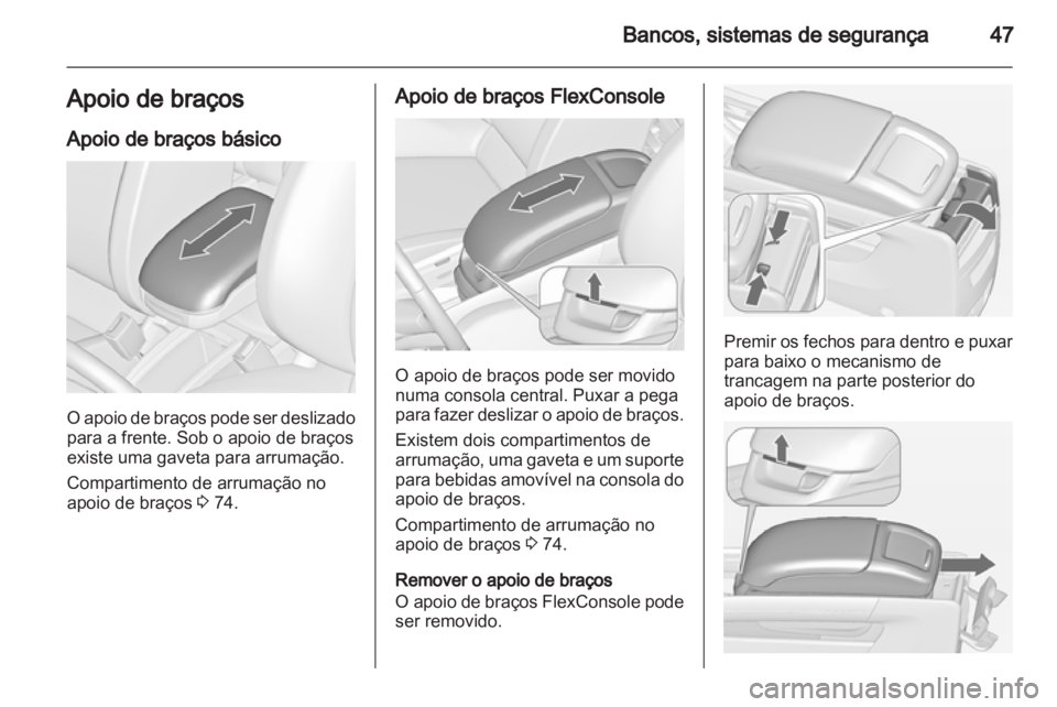 OPEL ZAFIRA TOURER 2013.5  Manual de Instruções (in Portugues) 