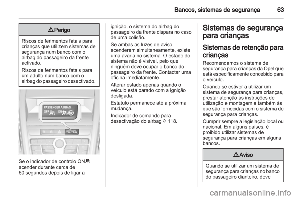 OPEL ZAFIRA TOURER 2013.5  Manual de Instruções (in Portugues) 