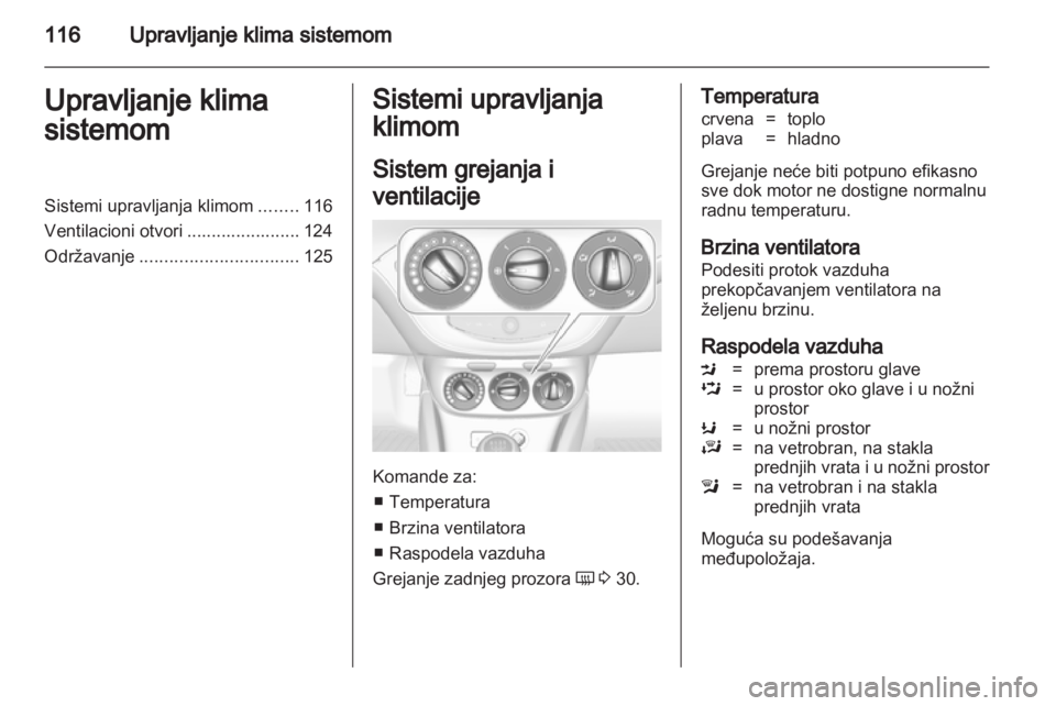 OPEL ADAM 2013.5  Uputstvo za upotrebu (in Serbian) 