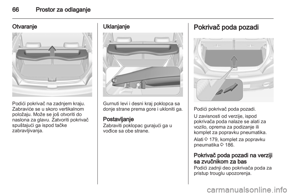 OPEL ADAM 2013.5  Uputstvo za upotrebu (in Serbian) 