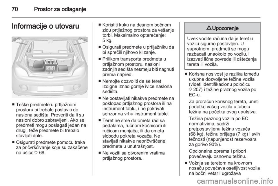 OPEL ADAM 2013.5  Uputstvo za upotrebu (in Serbian) 
