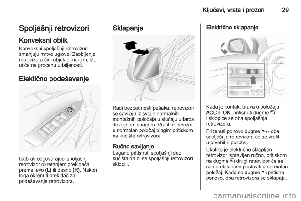 OPEL ANTARA 2011  Uputstvo za upotrebu (in Serbian) 