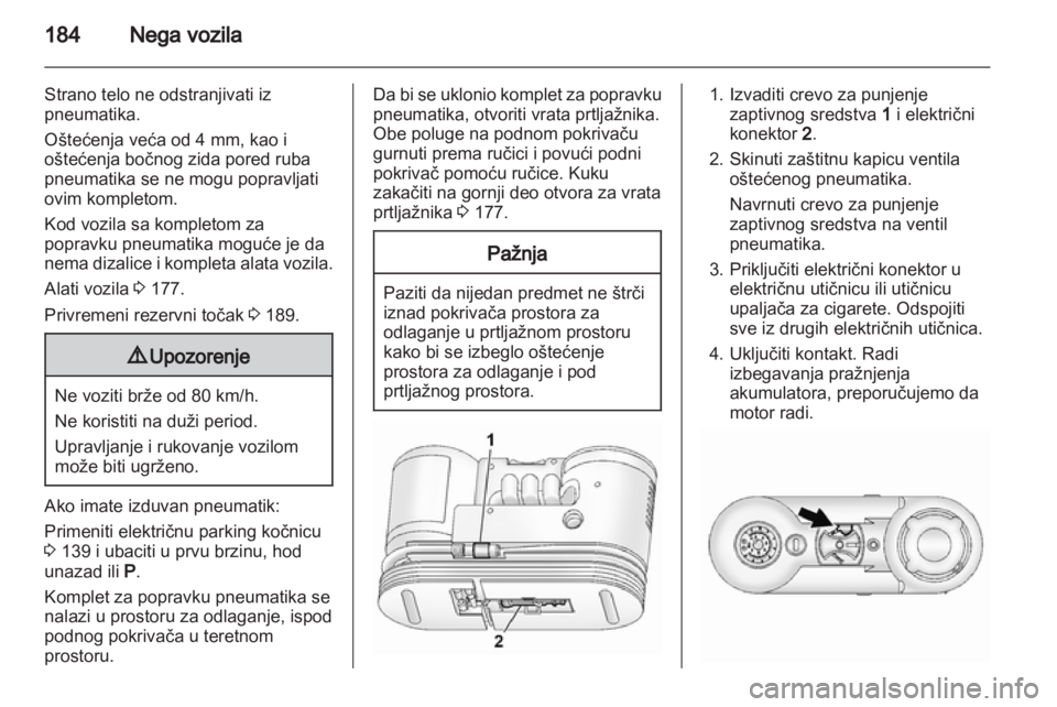 OPEL ANTARA 2012.5  Uputstvo za upotrebu (in Serbian) 