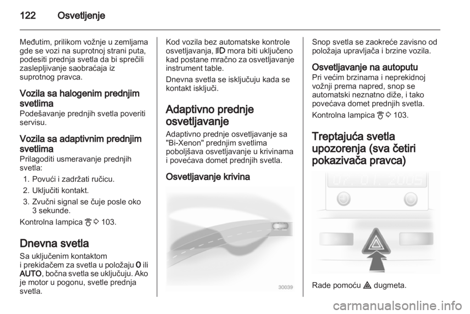 OPEL ASTRA H 2011  Uputstvo za upotrebu (in Serbian) 