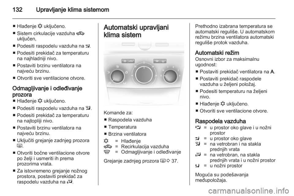 OPEL ASTRA H 2011.5  Uputstvo za upotrebu (in Serbian) 