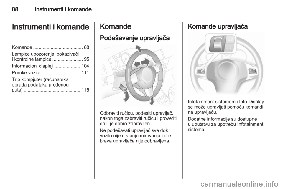 OPEL ASTRA H 2011.5  Uputstvo za upotrebu (in Serbian) 